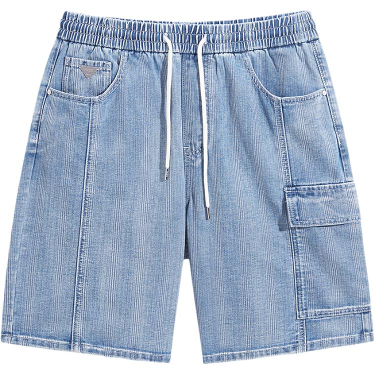 

PEACEBIRD MEN Джинсовые шорты мужские Denim Medium Blue 1