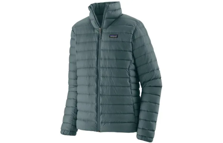 Утепленная куртка на молнии Patagonia, зеленый/NUVG