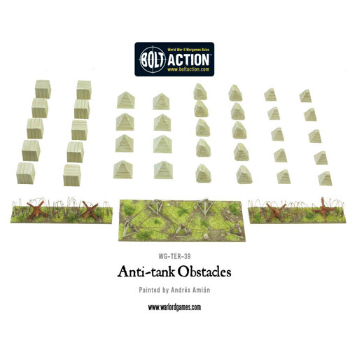 

Фигурки Anti-Tank Obstacles Warlord Games