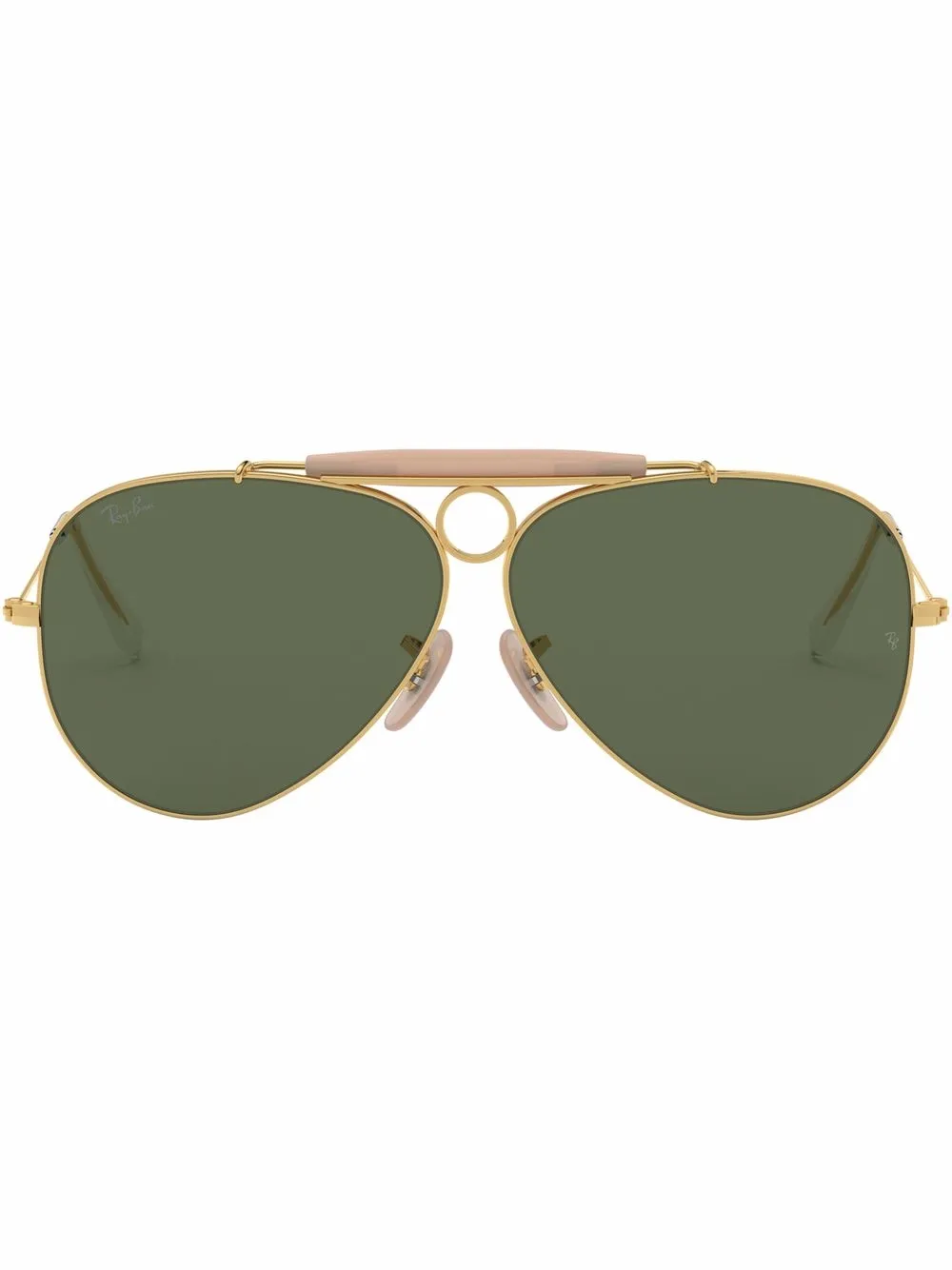 

Солнцезащитные очки-авиаторы Shooter Ray-Ban, золотой