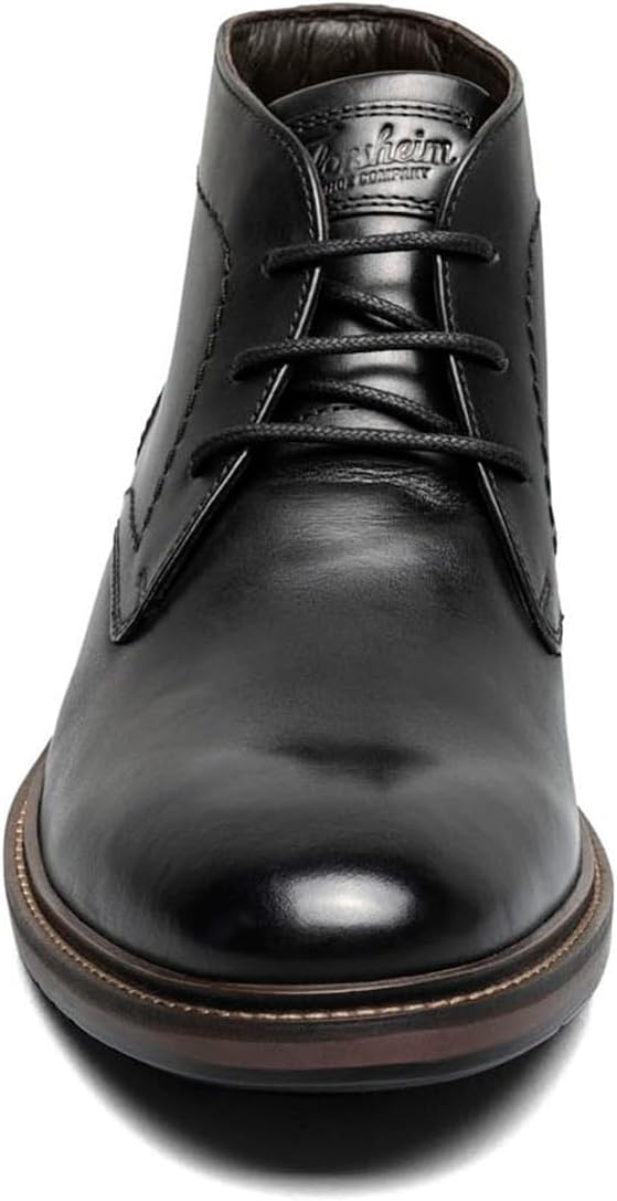Мужские ботинки Florsheim Forge с простым носком и стилем чукка, черный — фото 3