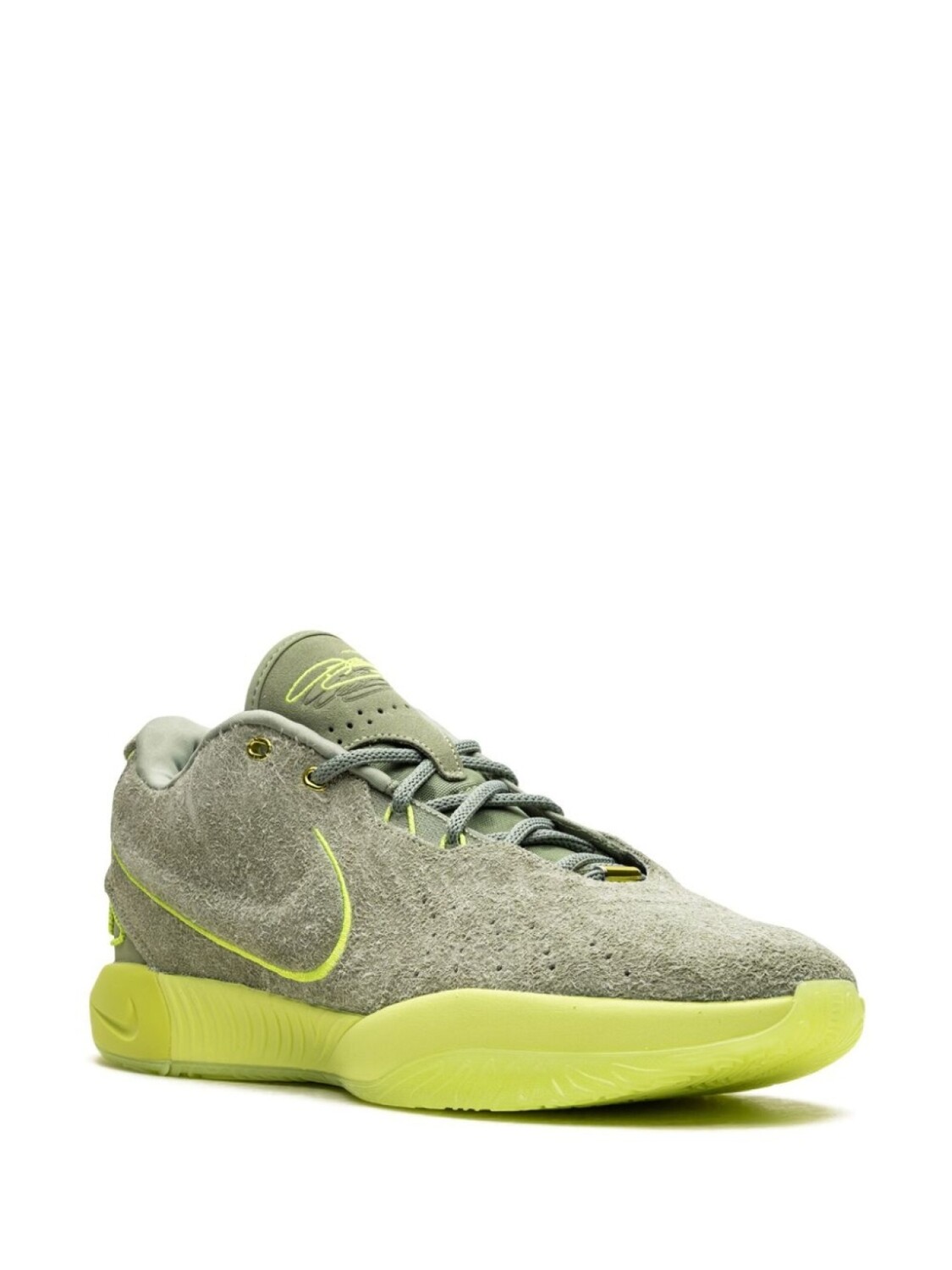 Nike кроссовки LeBron 21 "Algae", зеленый — фото 2