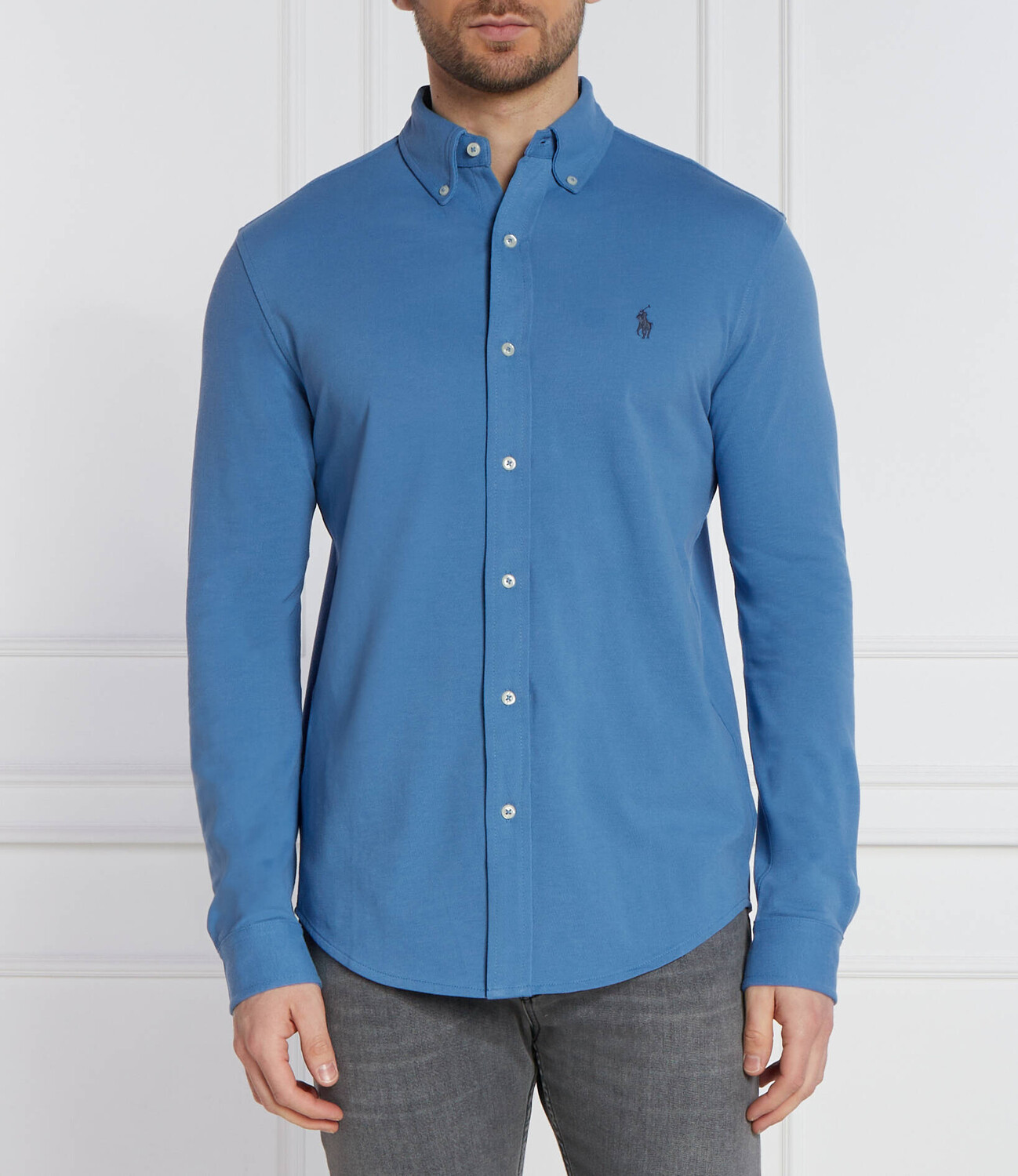 

Рубашка POLO RALPH LAUREN Regular Fit, синий