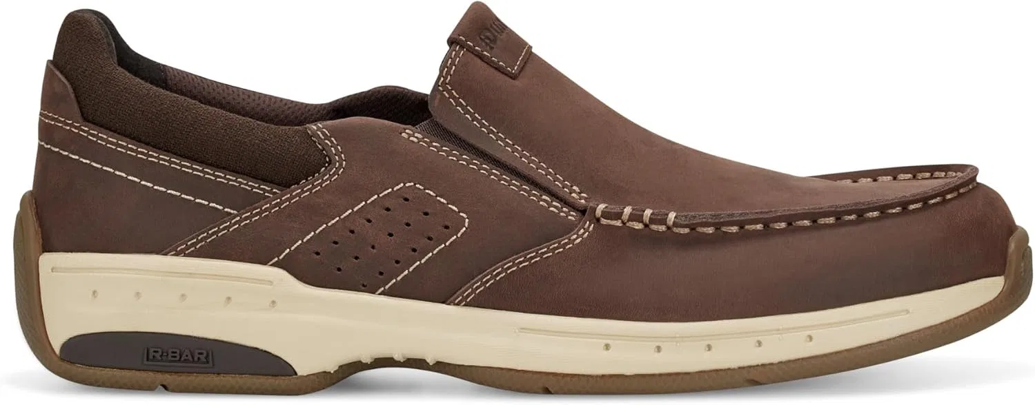 Мужские лоферы Dunham Waves, Dark Brown Leather — фото 3