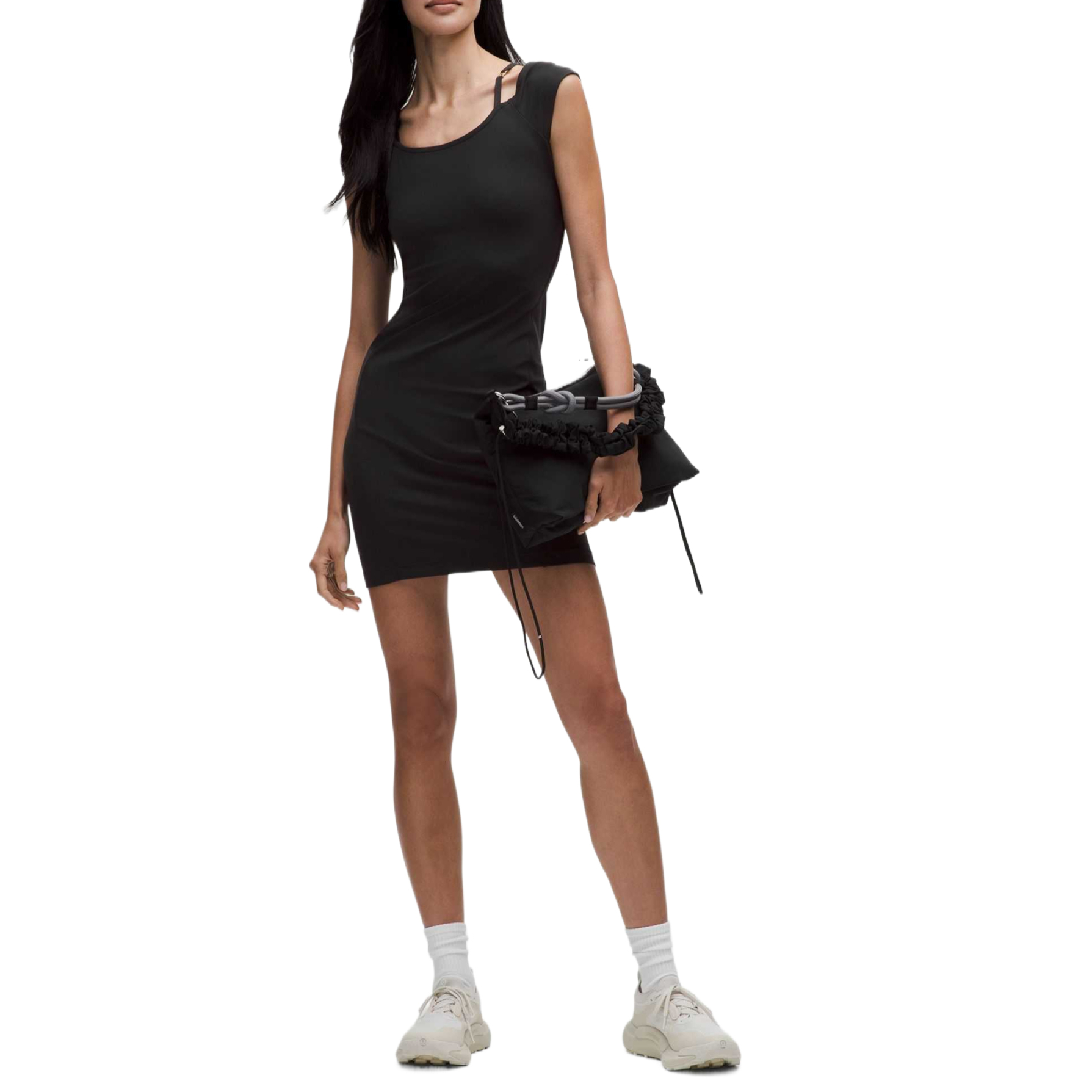 

Женское платье без рукавов Lululemon, черный