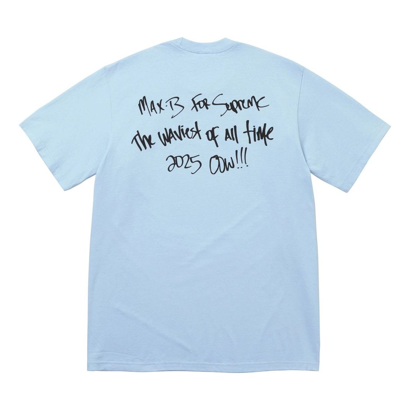 Футболка Supreme Max B 'Powder Blue' — фото 2