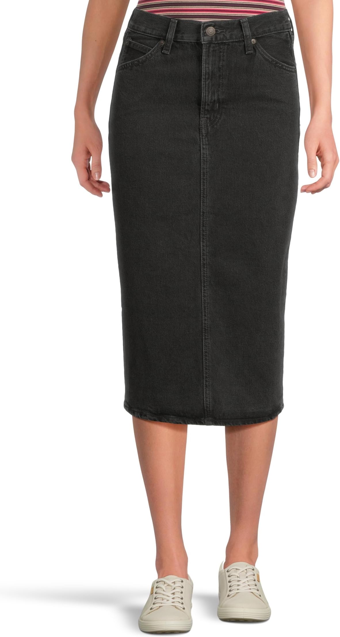 

Юбка Levi's Womens HR Back Slit Skirt, цвет Open Mind