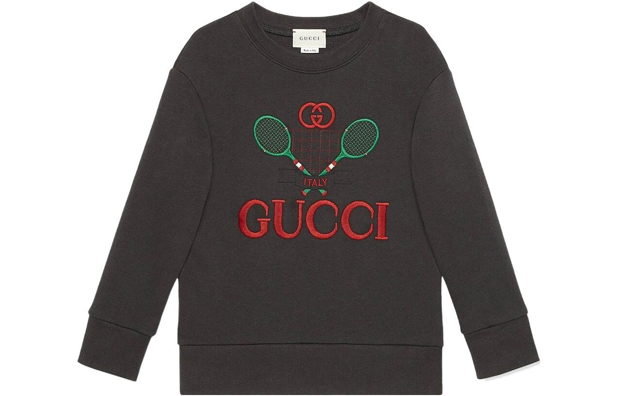 

Толстовка детская Gucci, черный / серый