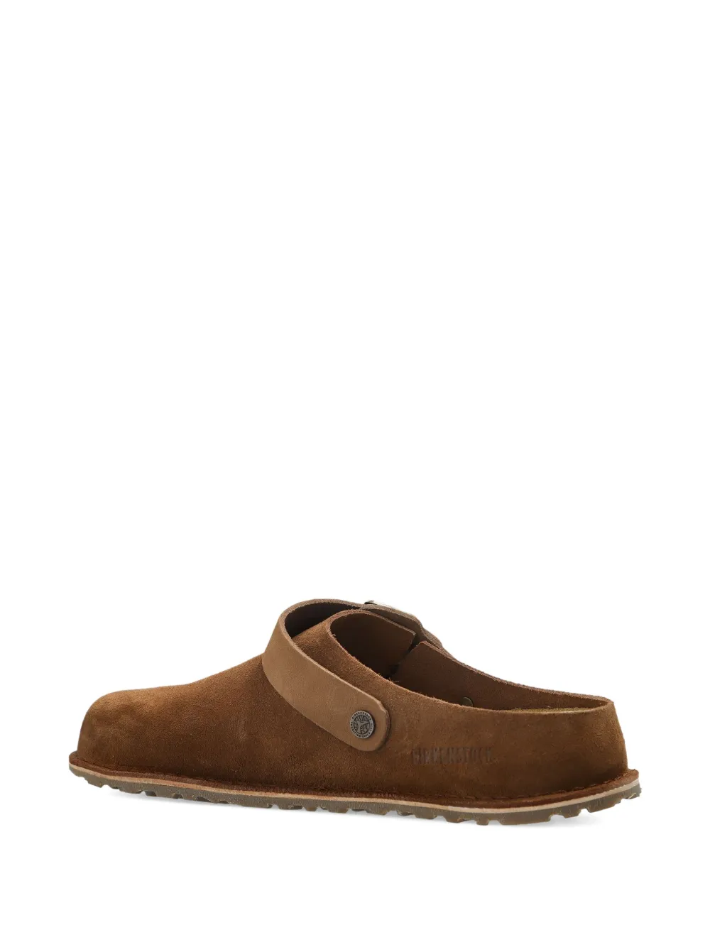Лоферы-мюли Lutry с ремешком и пряжкой Birkenstock, коричневый — фото 3