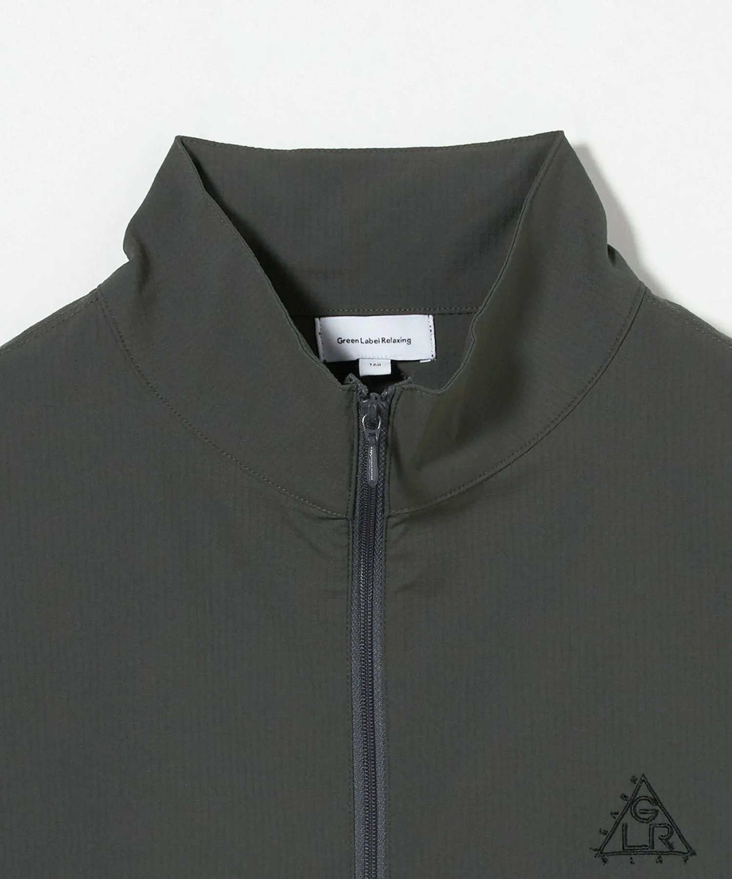 Жилет на молнии / Детский 140-160 см - Защита от УФ-излучения - United Arrows Green Label Relaxing, DK.GRAY — фото 3