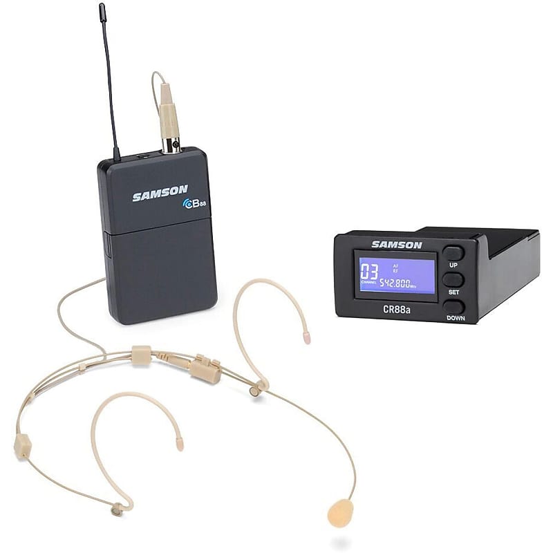 

Микрофон Samson Concert 88a Wireless Headset Microphone System for XP310w / XP312w (D Band)