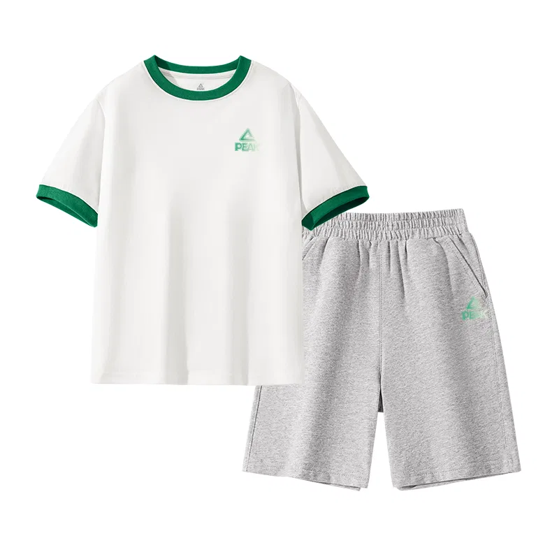 Спортивный костюм для детей PEAK White Green