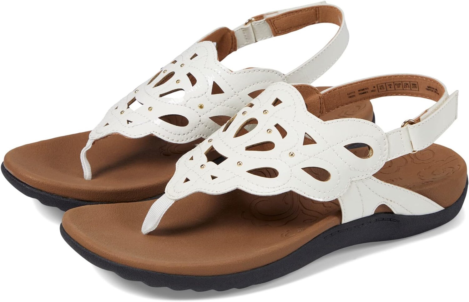 

Сандалии на плоской подошве Ridge Sling Rockport, цвет Vanilla Synthetic