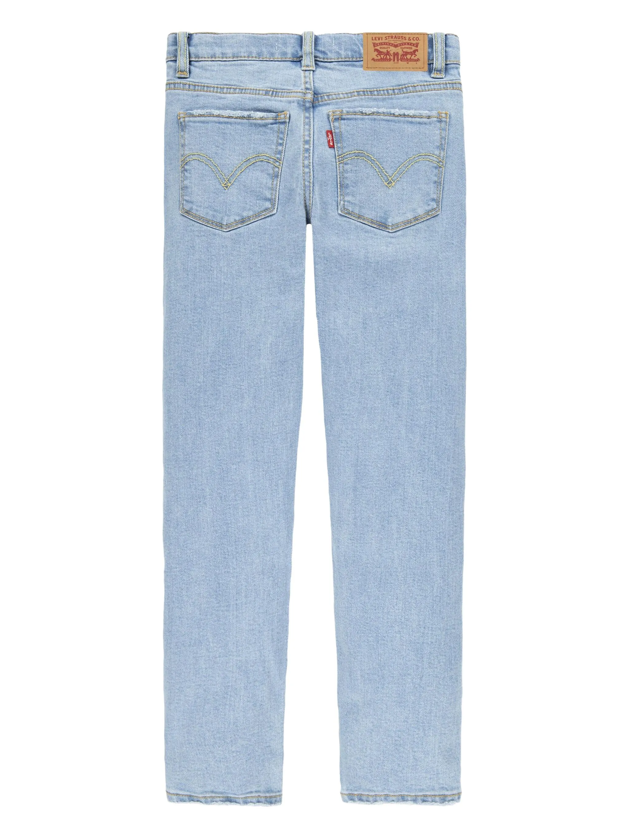 Прямые джинсы с завышенной талией Levi'S Kids, синий — фото 2