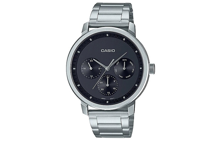 

CASIO Часы Men Standard Series 41mm Black Watch MTP-B305D-1EV, Black Dial