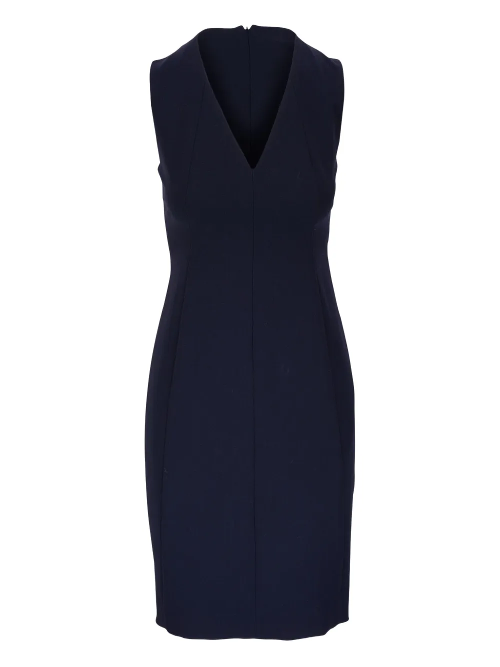 

Платье без рукавов с V-образным вырезом Akris, синий