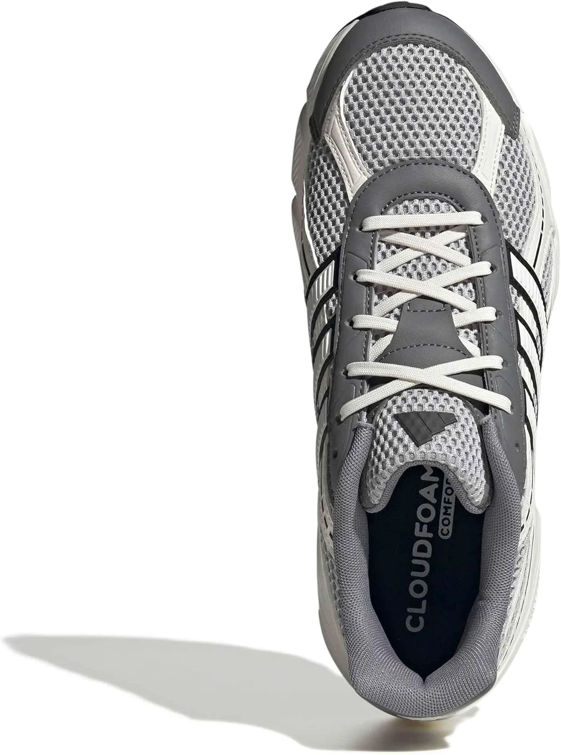 Кроссовки Adidas Mens Technochaos 2000, серый/белый — фото 2