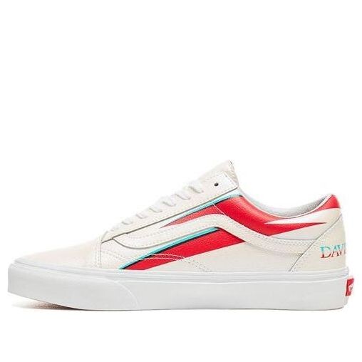 

Кроссовки david bowie x old skool 'aladdin sane' Vans, белый