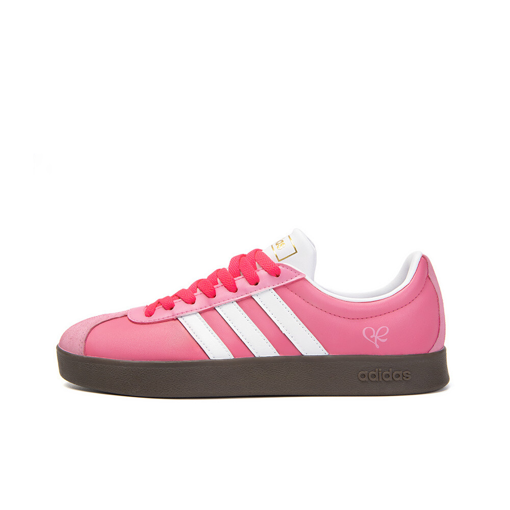 

Кроссовки adidas neo Vl Court Skateboarding Shoes Unisex Low-top White, фуксия, Розовый, Кроссовки adidas neo Vl Court Skateboarding Shoes Unisex Low-top White, фуксия