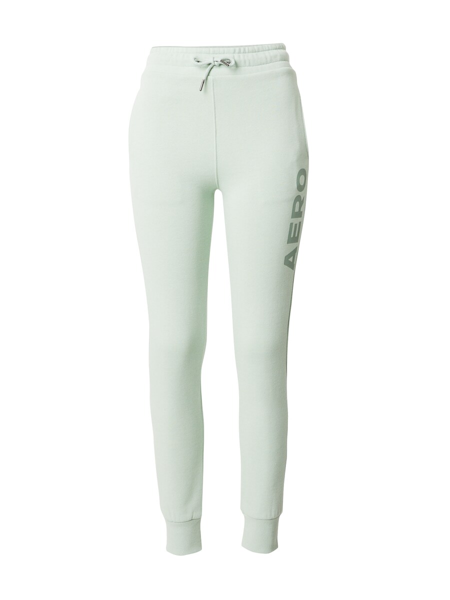 

Зауженные брюки AÉROPOSTALE, цвет Green/Pastel green