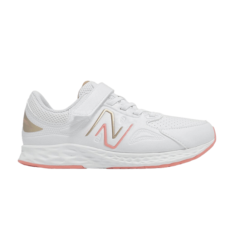 

Кроссовки New Balance Fresh Foam 76T V1 Little Kid Wide 'White Pink'