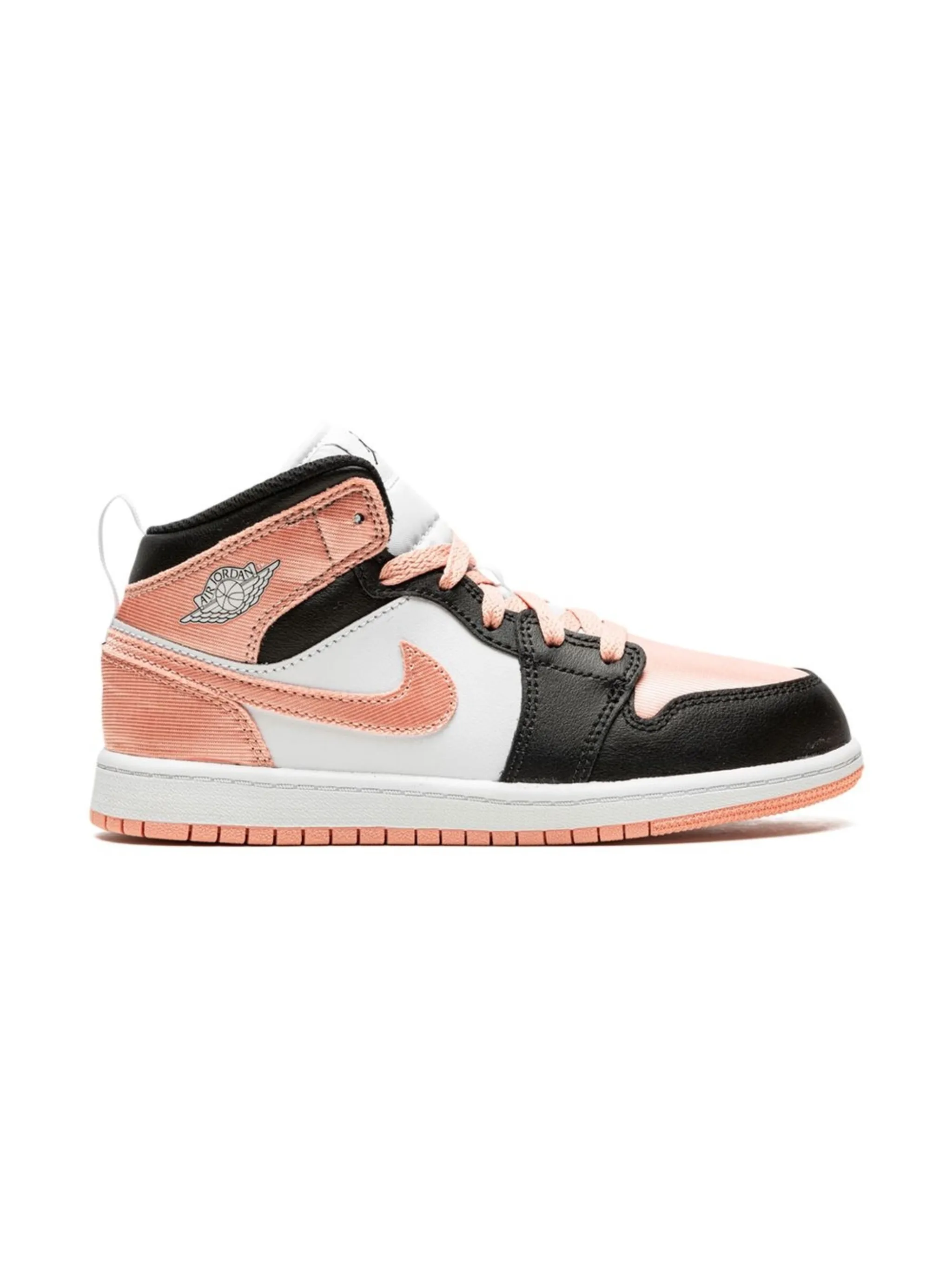 Кроссовки Jordan 1 Mid Light Madder Root Jordan Kids, розовый — фото 2
