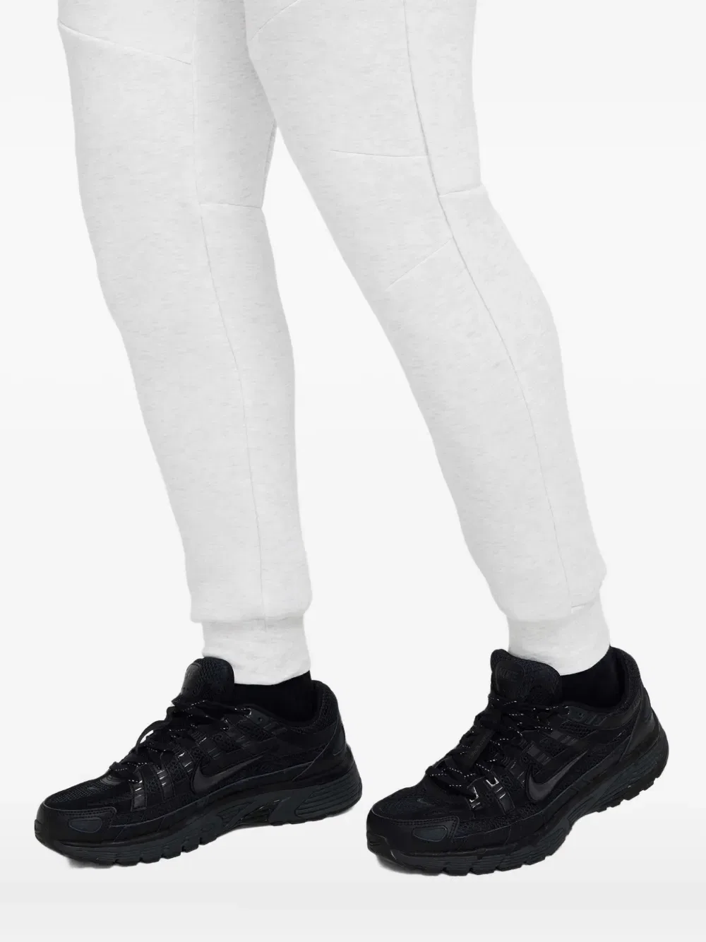 Спортивные брюки из технологичного флиса Nike, серый — фото 4