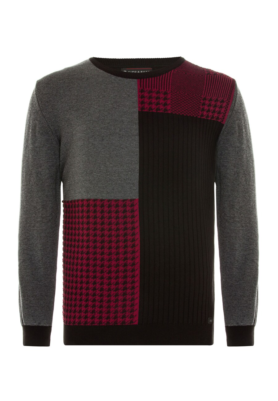 

Свитер CIPO & BAXX Sweater, цвет grey/anthracite