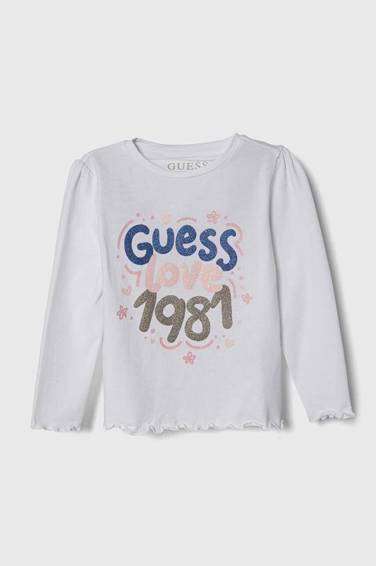 

Детский лонгслив Guess, белый