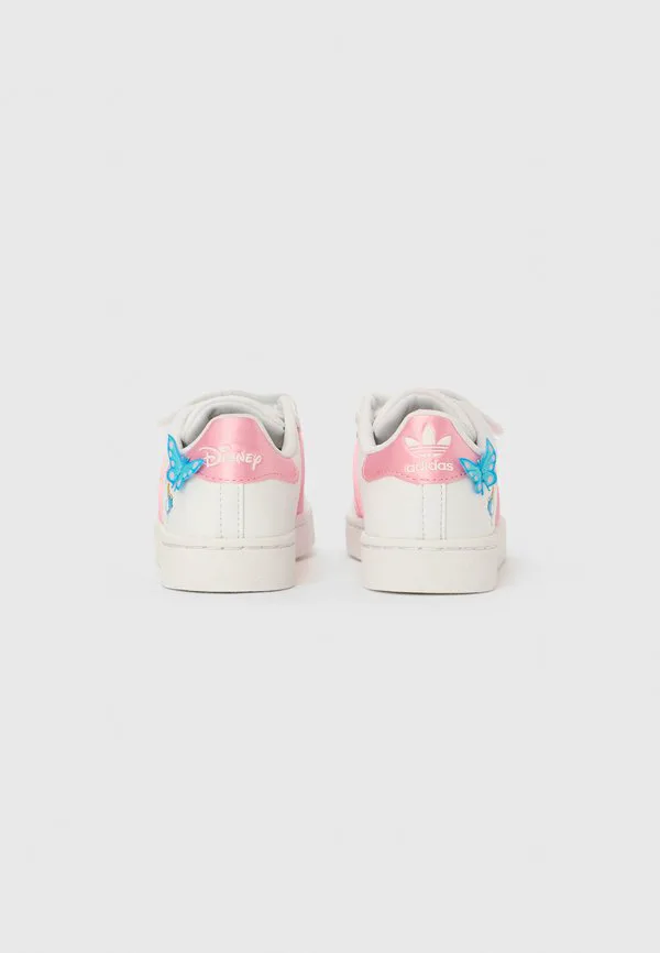 Кроссовки superstar ii унисекс Adidas Originals, White/Light Pink/Lucid Aquamarine — фото 3