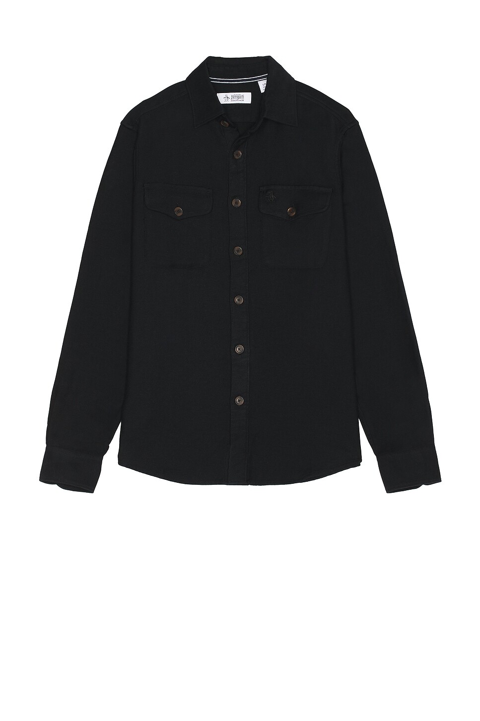 

Рубашка с двойной петлевой спинкой Original Penguin, черный