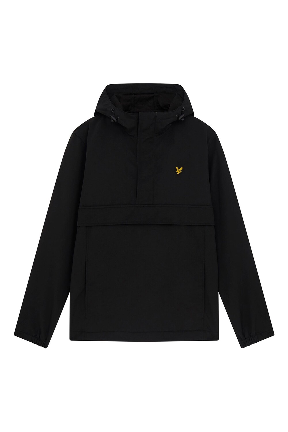 

Черная нейлоновая куртка с сетчатой спинкой Lyle & Scott, черный