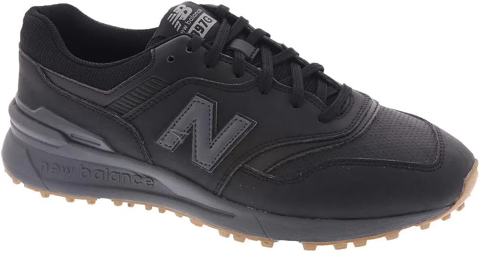 Мужские кроссовки для гольфа New Balance, черный/серый