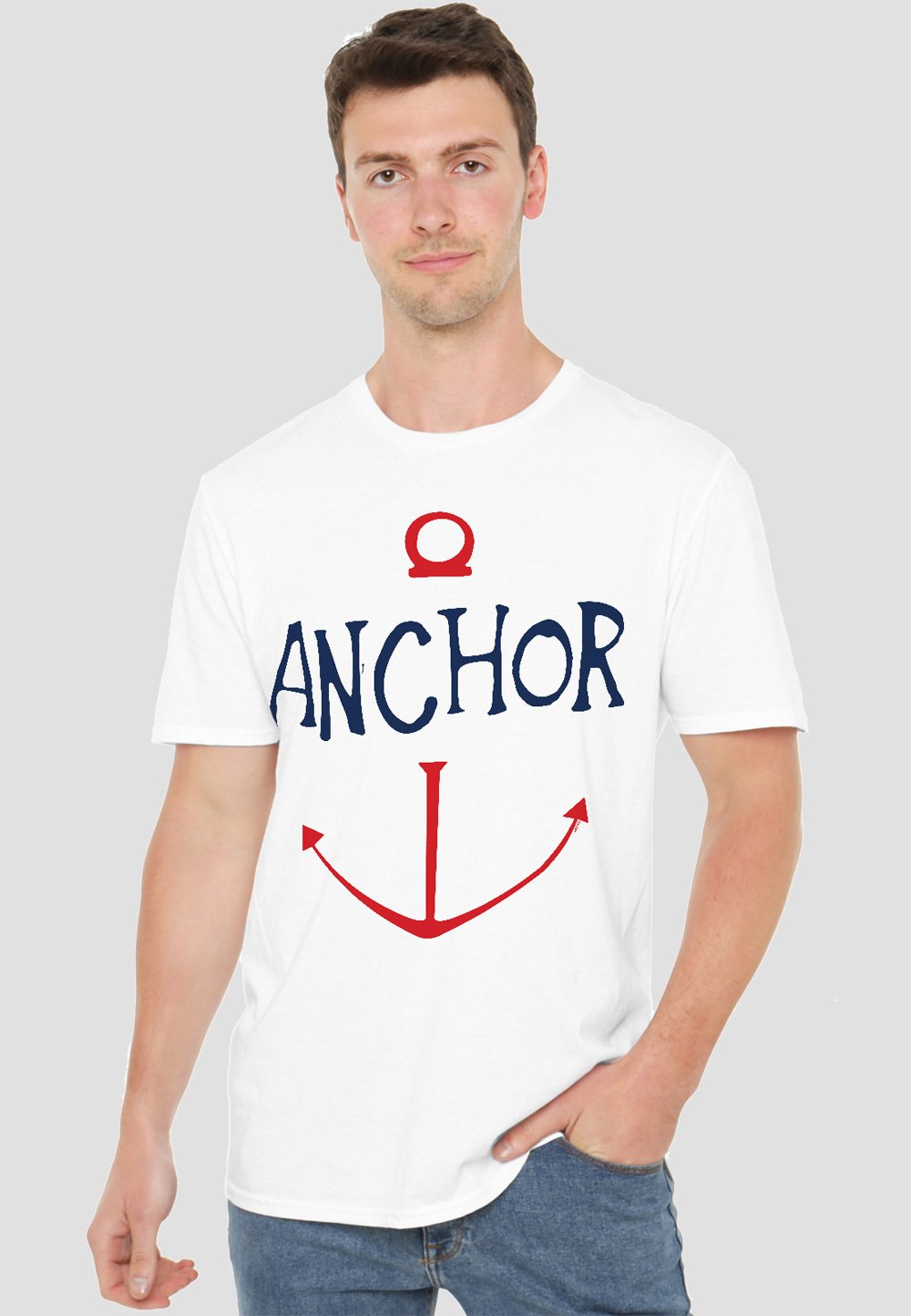 

Футболка с принтом SKETCH ANCHOR SIMPLE NETFLIX, белый