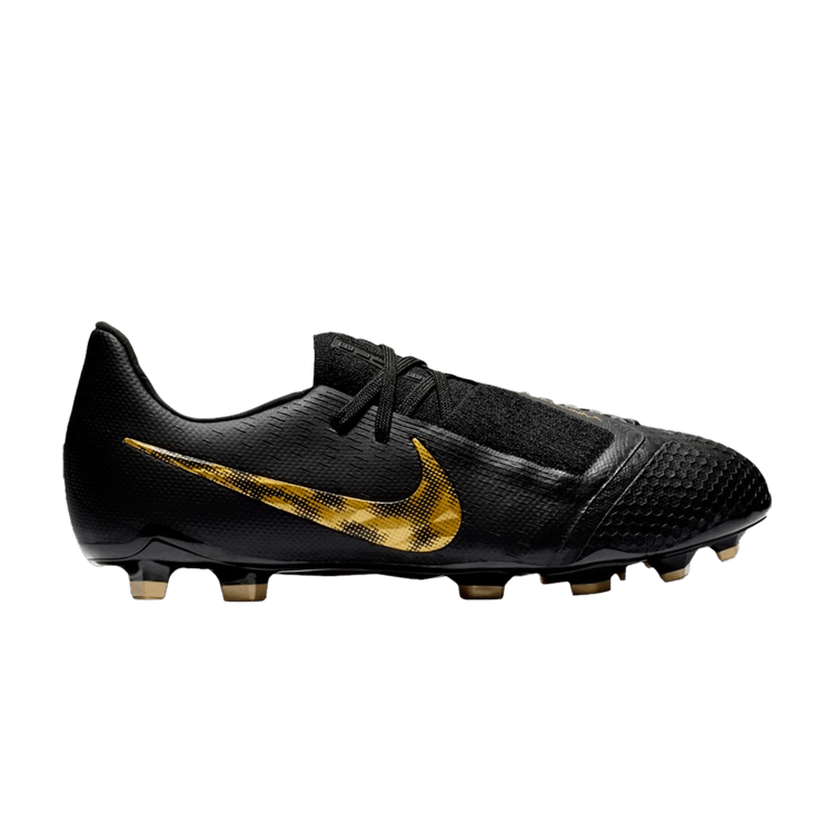 

Бутсы Nike Phantom Venom Elite FG GS 'Black Metallic Vivid Gold', черный