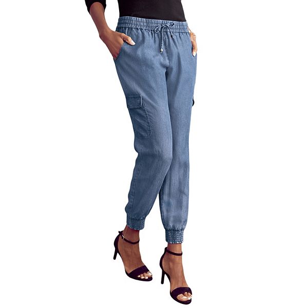 

Женские карго-джоггеры Lascana, Denim