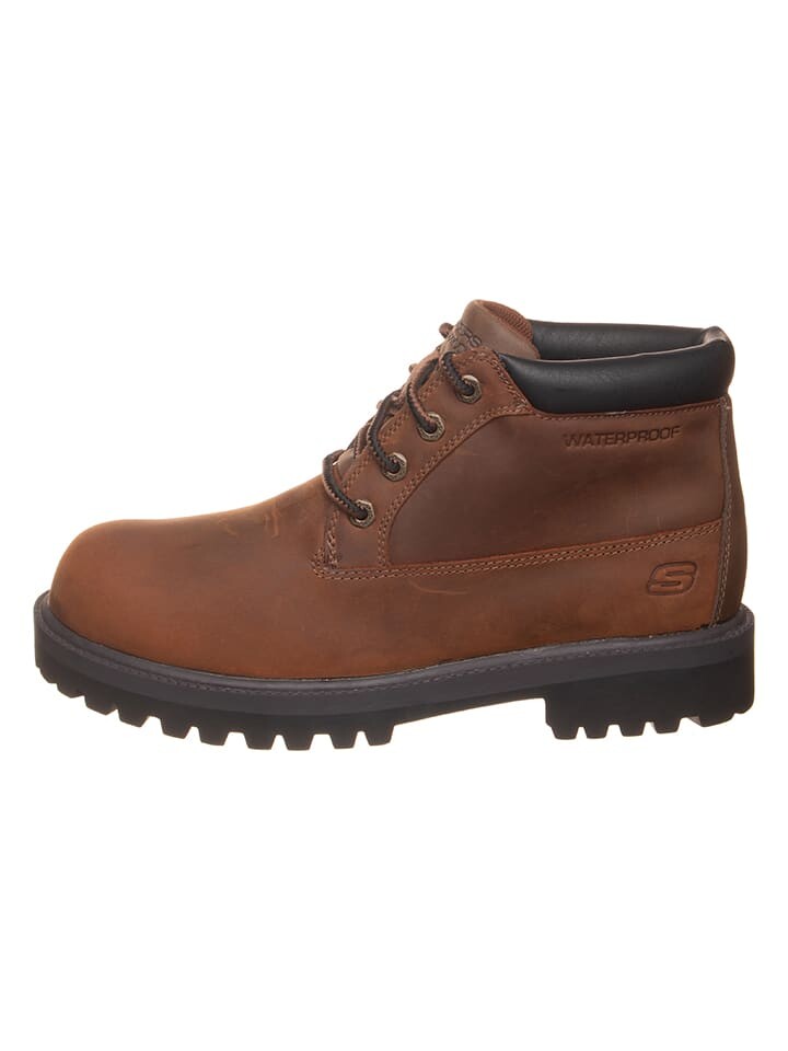

Сапоги Skechers Leder-Boots Sergeants - Thaxter, коричневый
