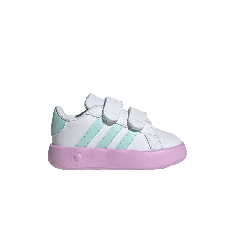 

Кроссовки adidas Grand Court 2.0 I White Aqua Bliss Lilac, белый