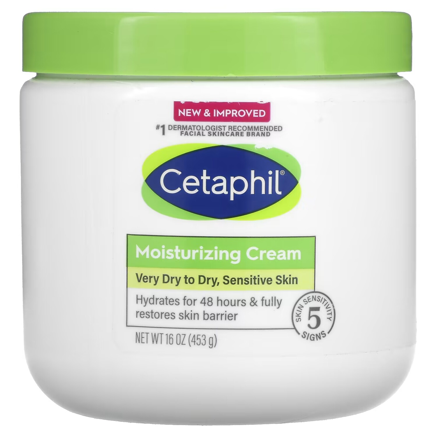

Увлажняющий крем Cetaphil без ароматизаторов, 16 унций (453 г)