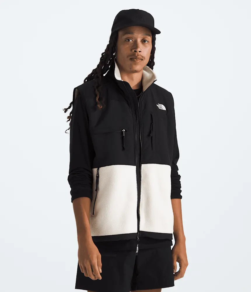 

Мужской ретро-жилет Denali The North Face, White Dune/TNF Black