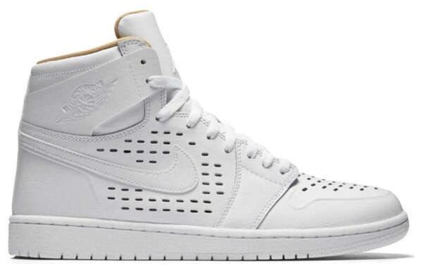 Кроссовки 1 ретро высокие Air Jordan, белый — фото 2