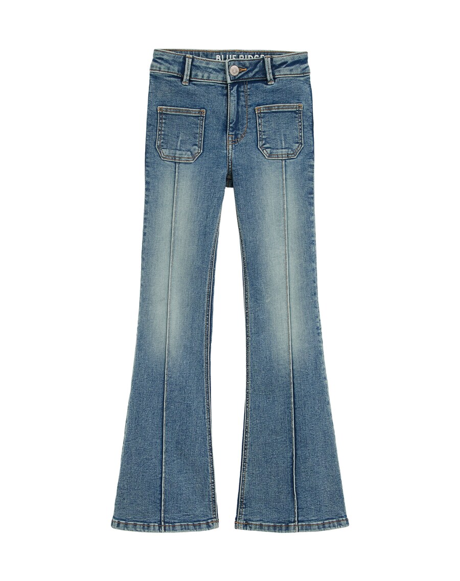 

Джинсы WE Fashion Flared Jeans, цвет Blue denim/Light blue