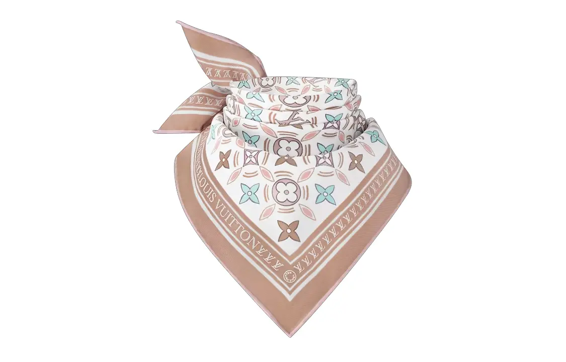 

LOUIS VUITTON Женский шелковый шарф