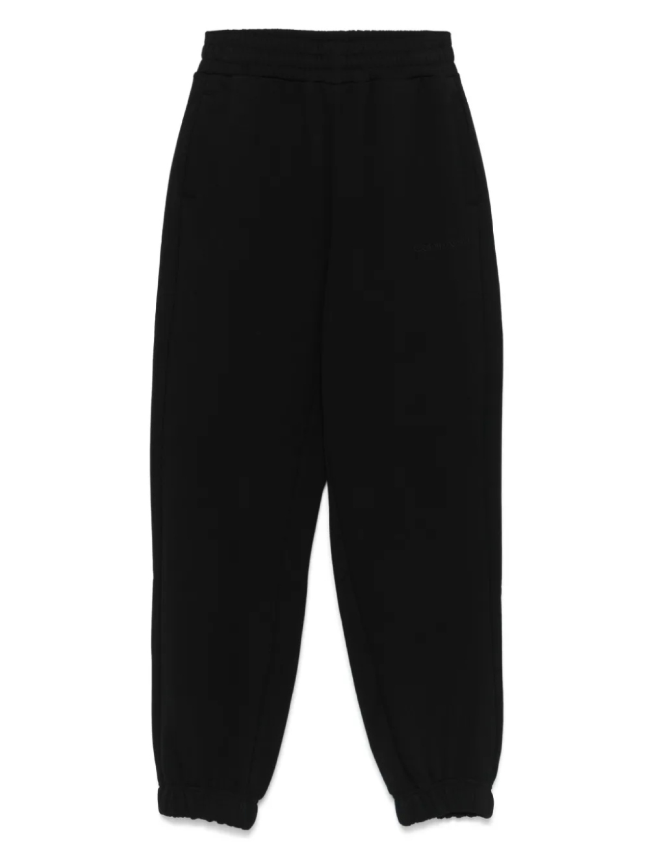 

Зауженные брюки из хлопка Calvin Klein, черный