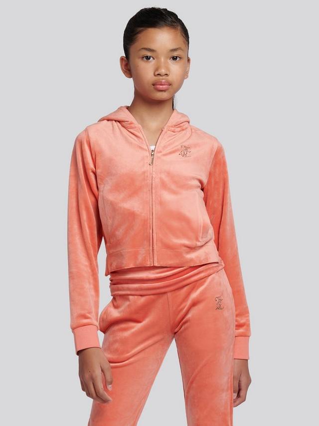 

Детская худи с молнией Arch Juicy Couture, Burnt Sienna