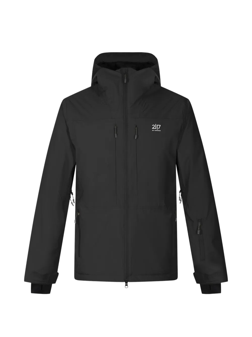 

Лыжная куртка с логотипом и длинными рукавами 2117 Of Sweden, черный