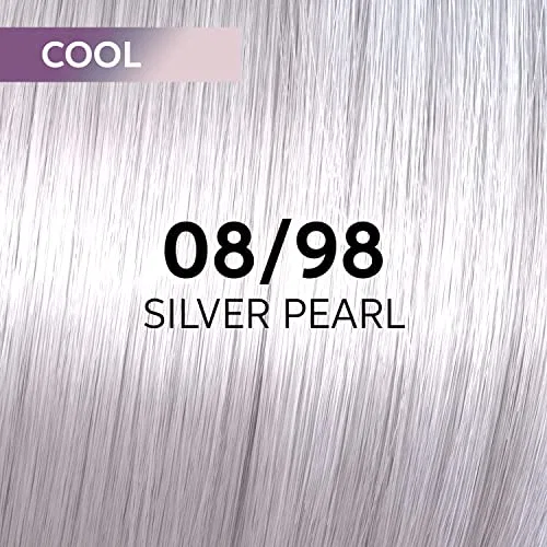 Демиперманентная краска для волос Shinefinity 08/98 Cool Silver Pearl от Wella Professionals Wella Professionals — фото 4