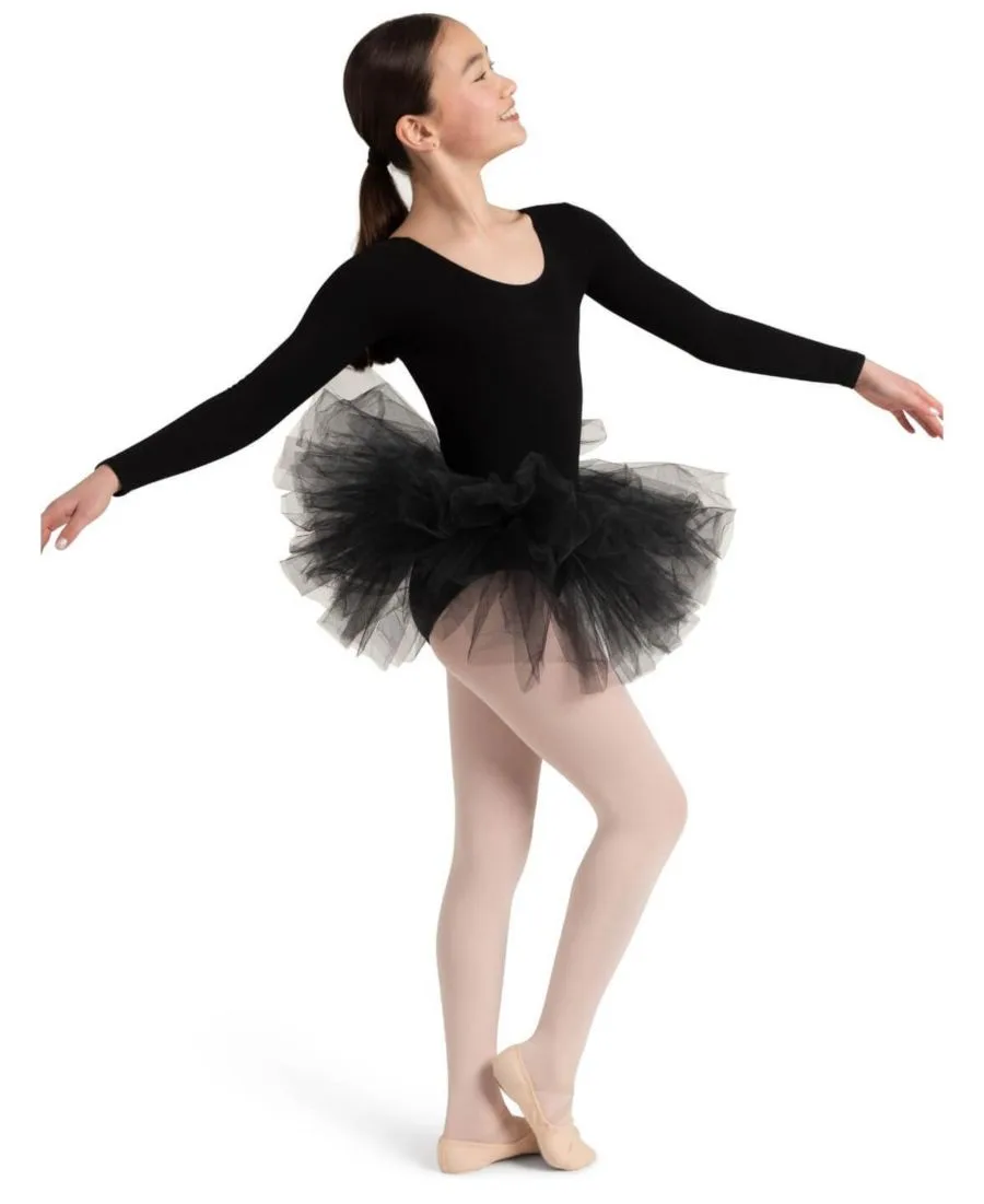 Детская трехслойная пачка Capezio, черный — фото 2