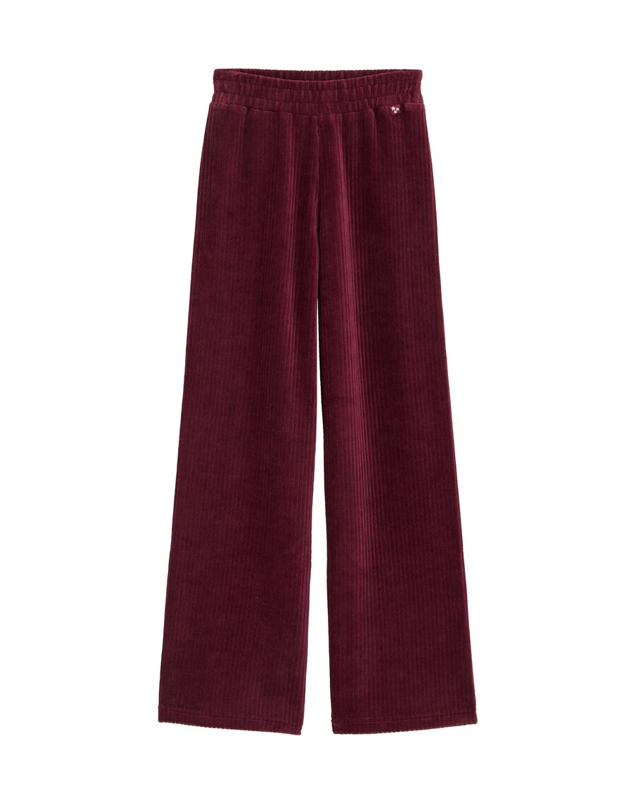 

Обычные брюки WE Fashion, цвет Dark red