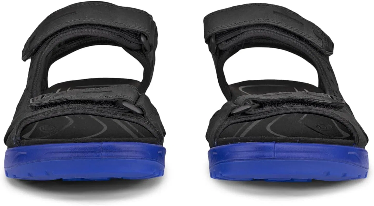Сандалии из нубука ECCO, Black Nubuck/Virtual — фото 2